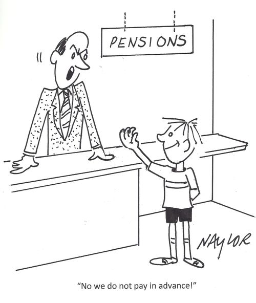 'No we do not pay in advance.'