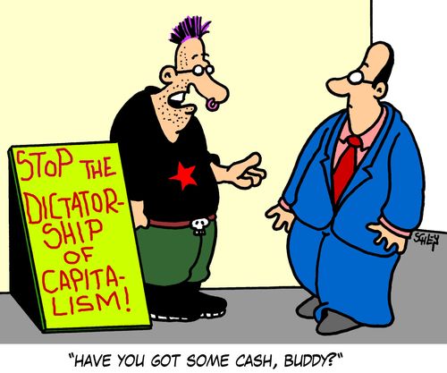 'Have you got some cash, buddy?'