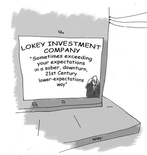 Lockey Investment Company: 'Sometimes exceeding your expectations in a sober, downturn, 21st century lower-expectations way.'