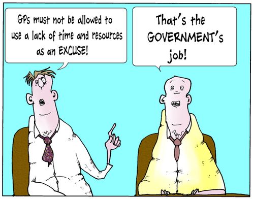 'GPs must not be allowed to use a lack of time and resources as an excuse!'