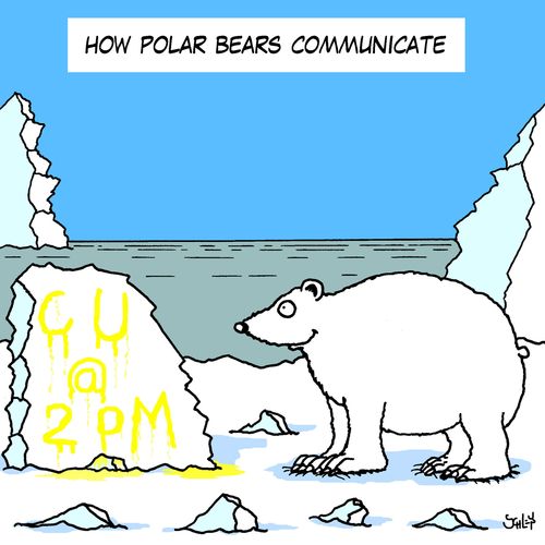 How Polar Bears communicate.
