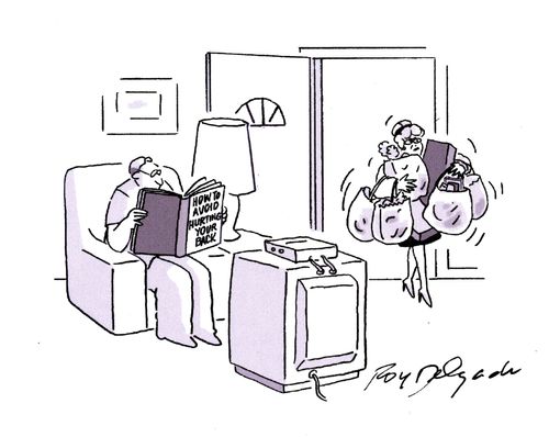 How to avoid hurting your back.