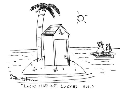 'Looks like we lucked out.'