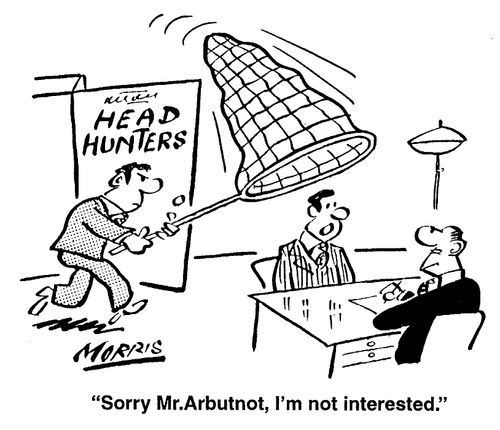Sorry, Mr Arbutnot, I'm not interested