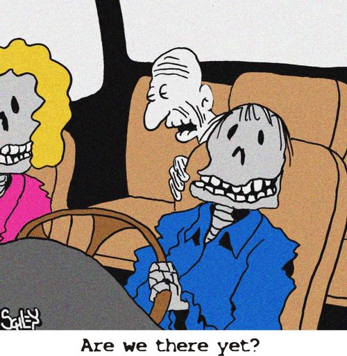 'Are we there yet?'