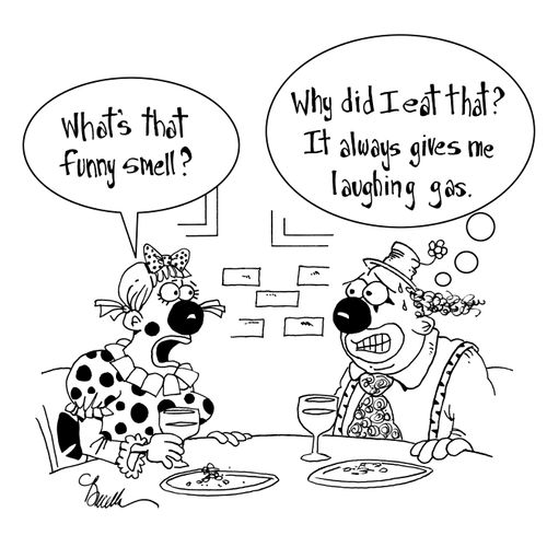 'What's that funny smell?'