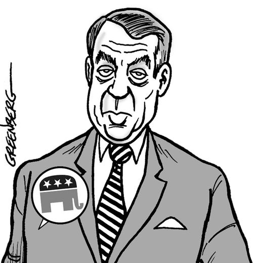 Boehner caricature