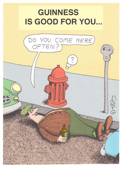 Guiness is good for you...