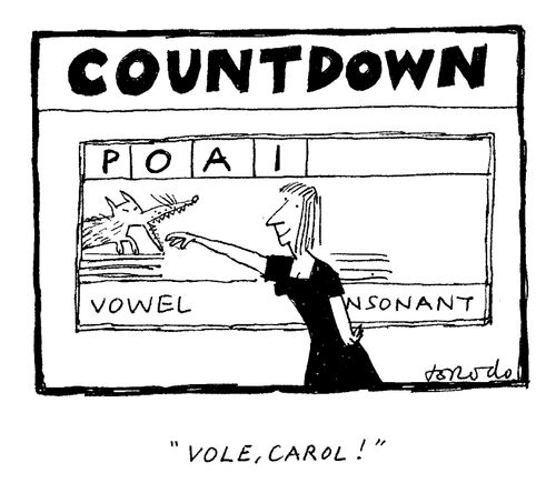 "Vole, Carol!"