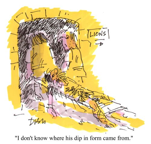 "I don't know where his dip in form came from."