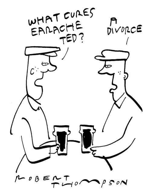 Divorce as a cure for earache