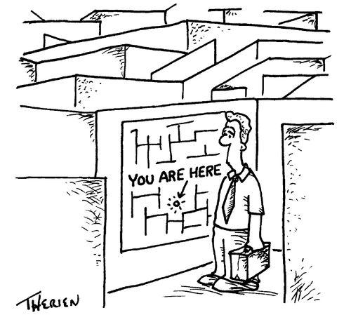 You are here.