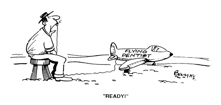 Flying dentist