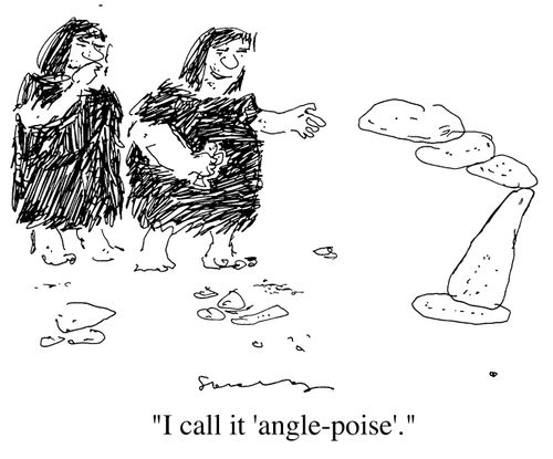 "I call it angle-poise"