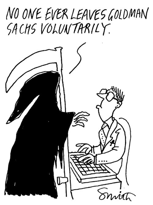 No-one ever leaves Goldman Sachs voluntarily