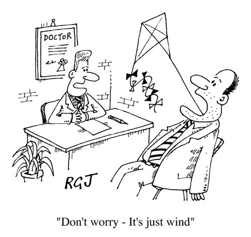 It's just wind