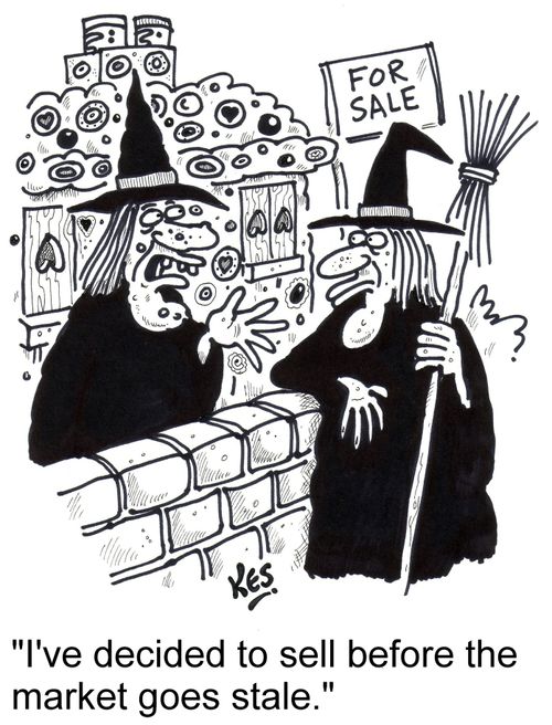 'I've decided to sell before the market goes stale.'