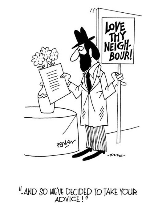 "and so we've decided to take your advice!"