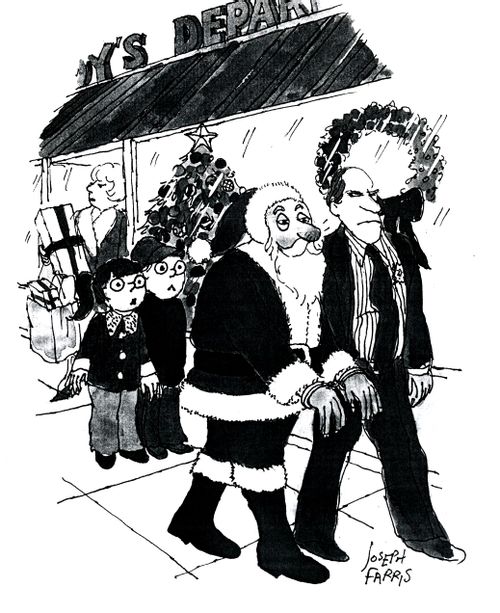 Father Christmas Under Arrest.