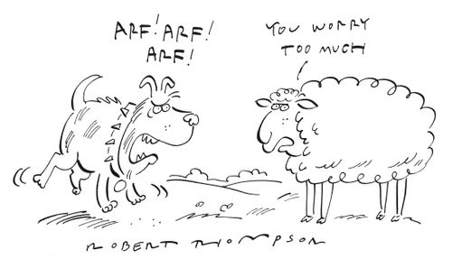 'You worry too much!'