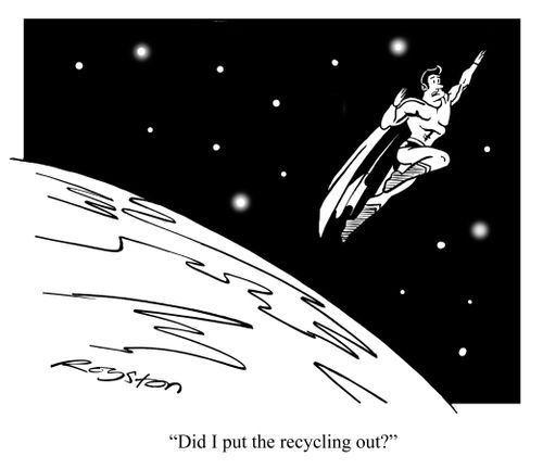 'Did I put the recycling out?'