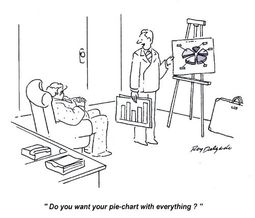 'Do you want your pie-chart with everything?'