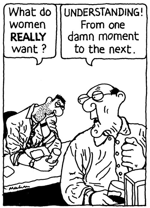 'What do women REALLY want?'