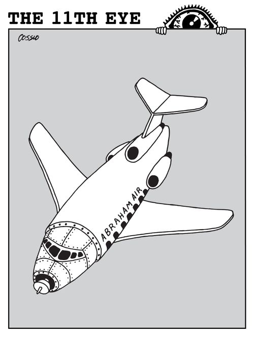 Circumcised aeroplane.