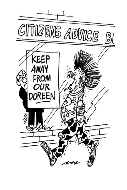 Keep away from our Doreen.