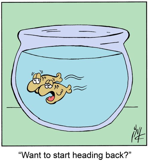 'Want to start heading back?'