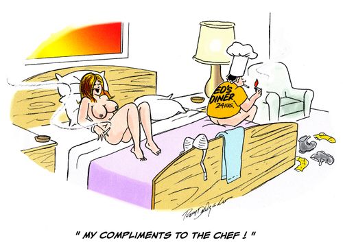 'My compliments to the chef.'