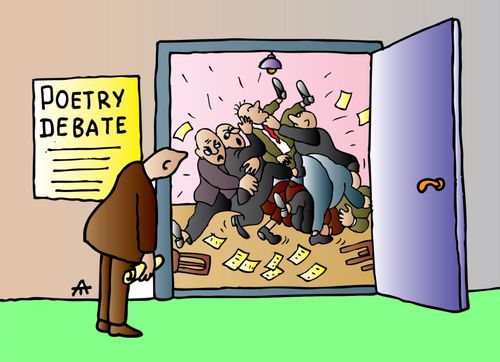 Poetry debate