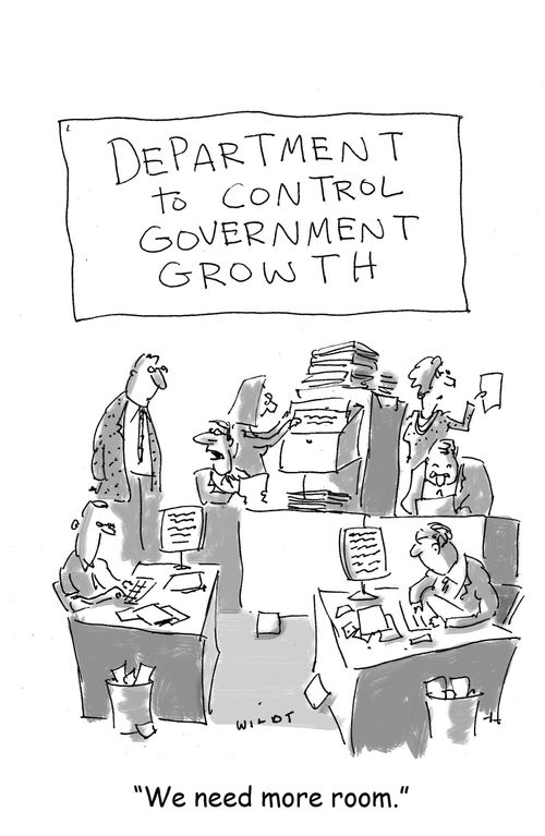 Department to Control Government Growth - 'We need more room.'