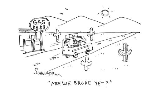 'Are we broke yet?'