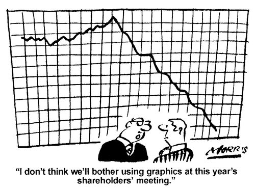 I don't think we'll bother using graphics at this year's shareholders' meeting.