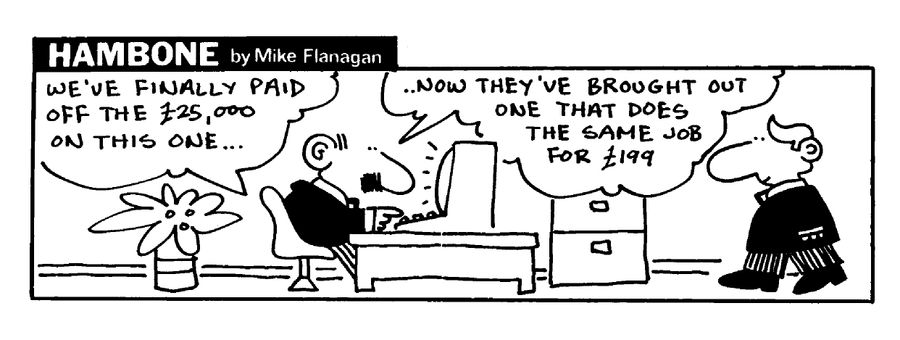 STRIP Hambone: 'We've finally paid off the �23,000 on this one...'