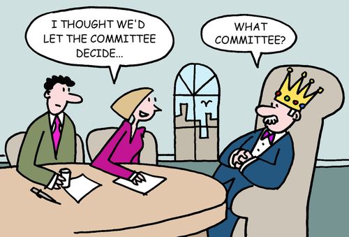 I thought we'd let the committee decide... What committee?