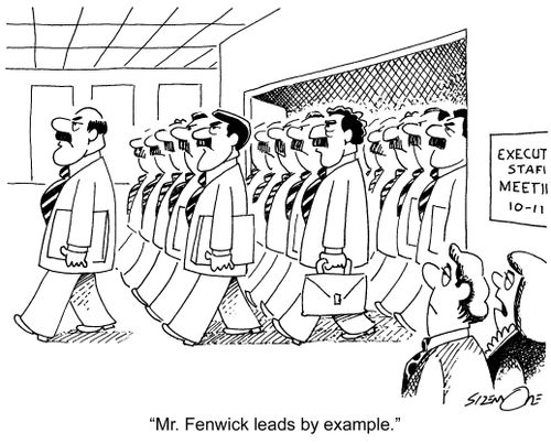 'Mr. Fenwick leads by example.'