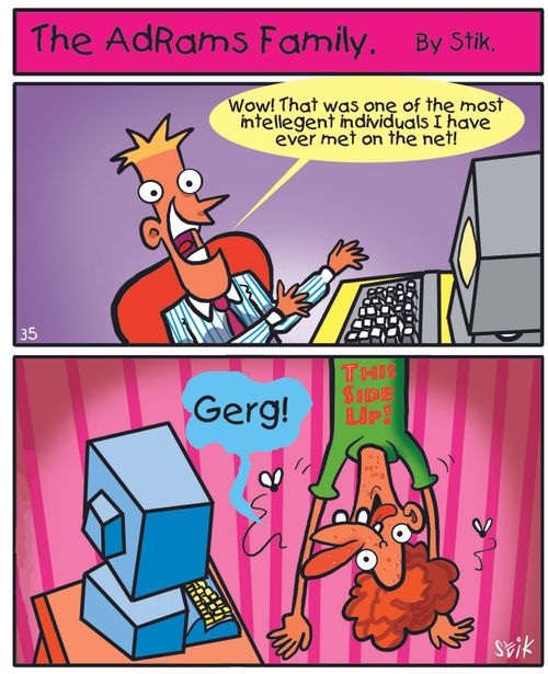 The AdRams Family no.17 - Chatroom identities