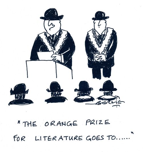 'The Orange Prize for Literature goes to...'