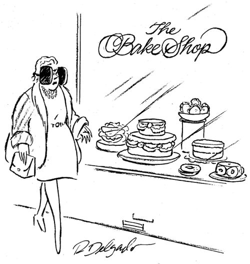 Blinkered Walk Past the Cake Shop.