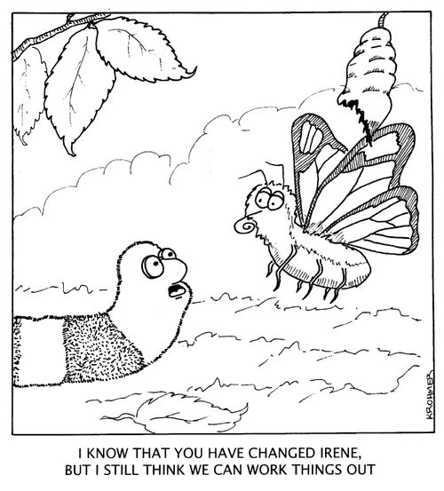 'I know that you have changed Irene, but I still think we can work things out.'