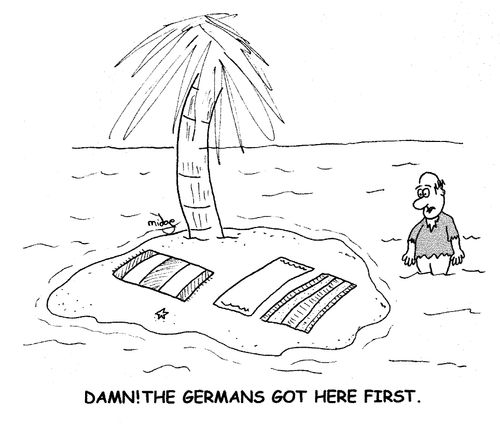 "Damn the Germans got here first!"