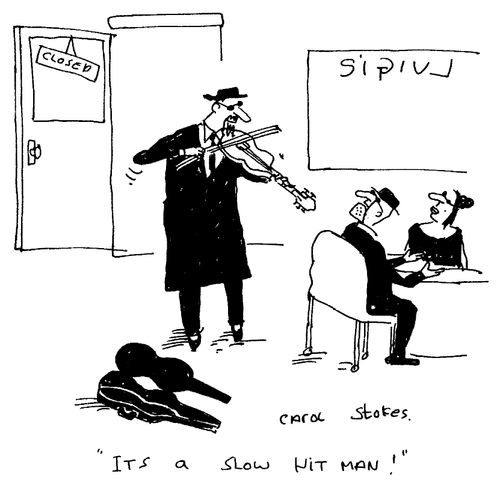 "It's a slow hit man!"