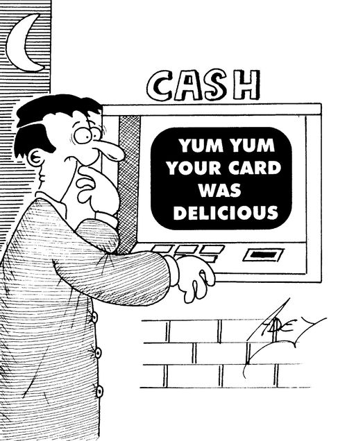 "Yum, yum your card was delicious."