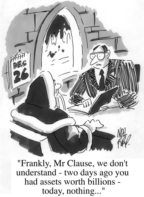 Santa's Bank Manager