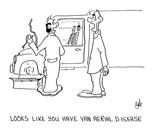 Looks like you have van aerial disease
