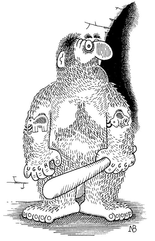 Caveman tattoos