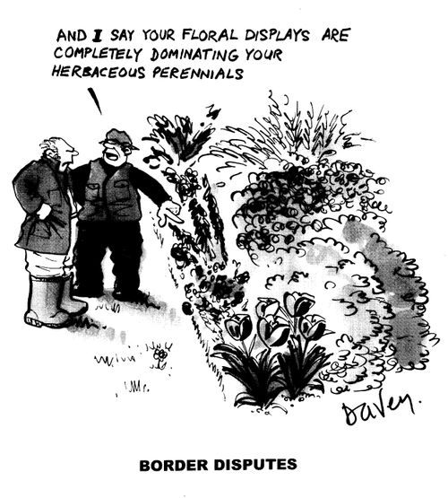 "And I say your floral displays are completely dominating your herbaceous perennials."