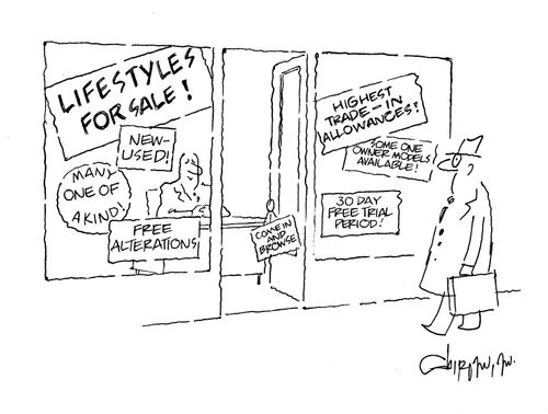 Lifestyles for sale!  